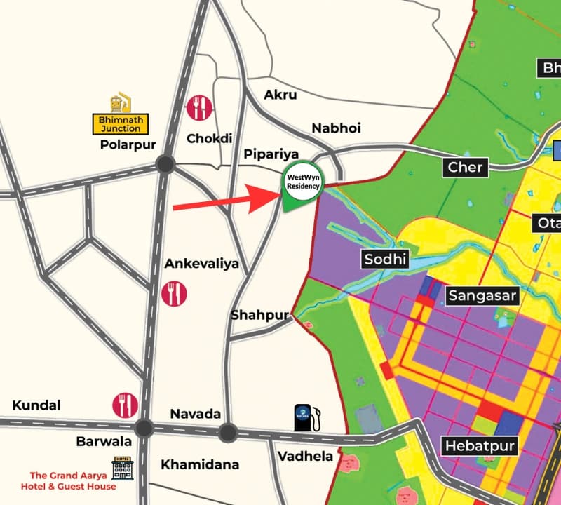 westwyn residency location map