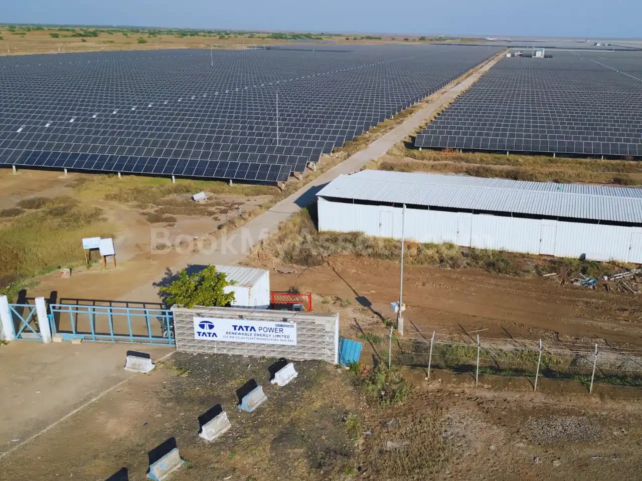 Tata Solar Plant in Dholera